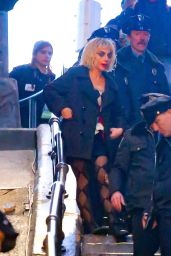 Lady Gaga as Harley Quinn - "Joker: Folie à Deux” Set in The Bronx 04/02/2023