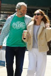 Leslie Mann and Judd Apatow - Out in New York 04/20/2023