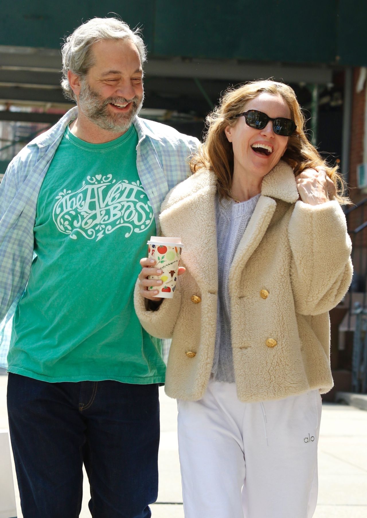Leslie Mann Is Out Promoting.Something - Celebrity Sightings York - 1