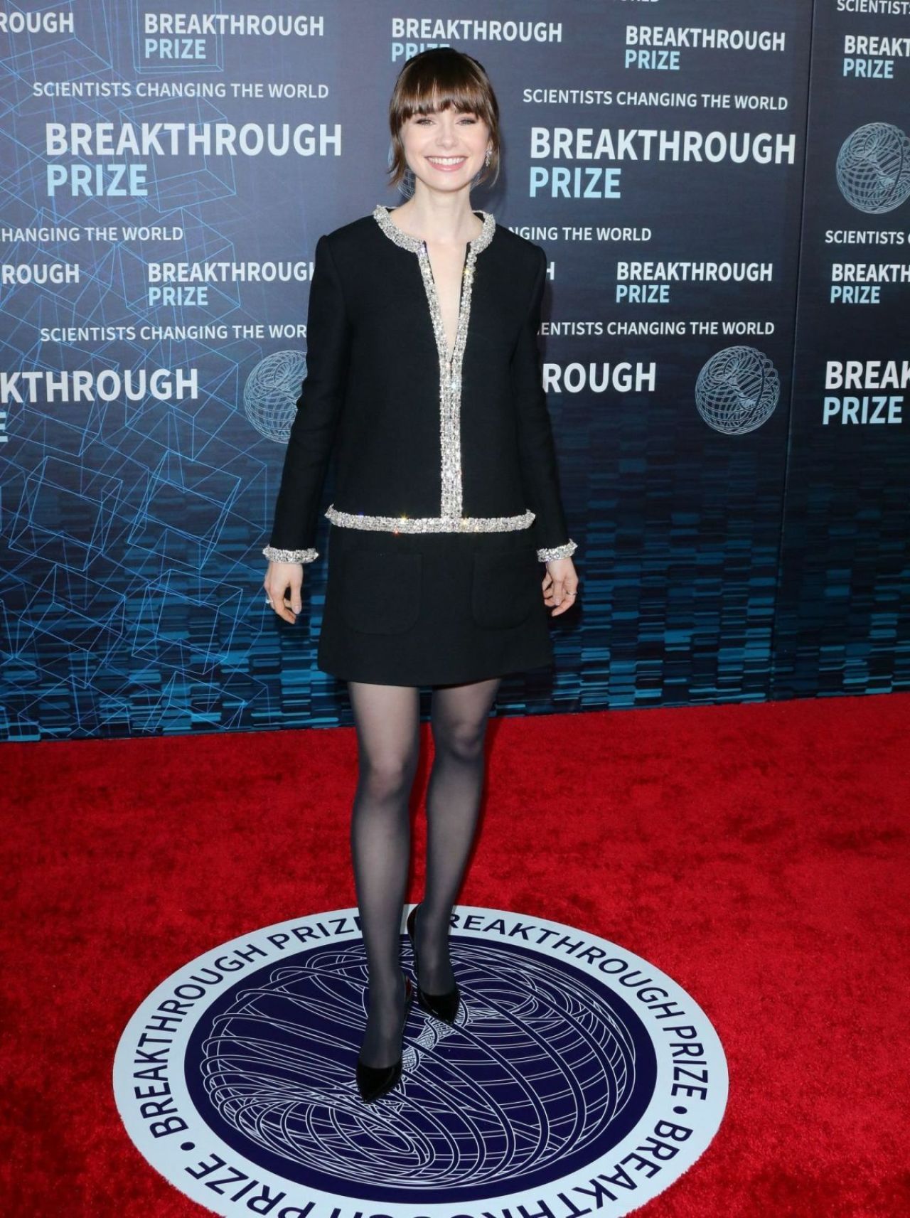 Lily Collins – Breakthrough Prize Ceremony in Los Angeles 04/15/2023 ...