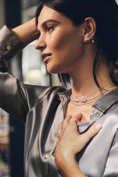 Lily James - Only Natural Diamonds Campaign April 2023