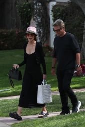 Lisa Rinna and Harry Hamlin - Leave the Beverly Hills Hotel 04/08/2023