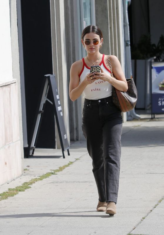 Lucy Hale Street Style - Los Angeles 04/25/2023