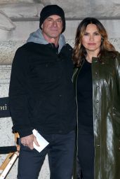 Mariska Hargitay and Christopher Meloni - "Law and Order: Special Victims Unit" Set in Manhattan 04/10/2023