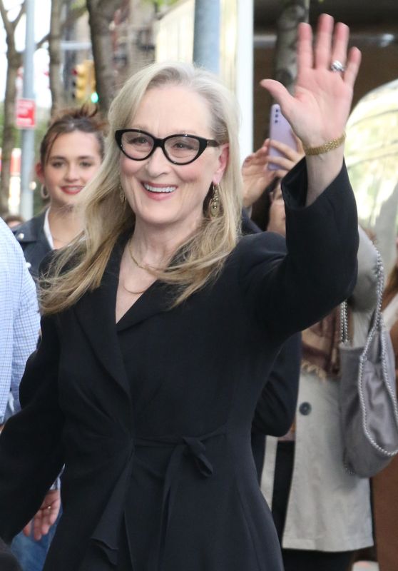 Meryl Streep – Arriving at Chaplin Awards in New York 04/24/2023