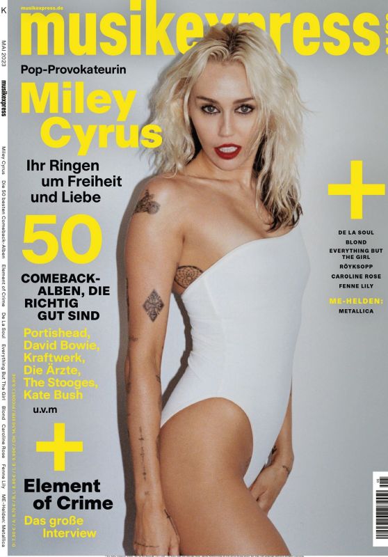 Miley Cyrus - Musikexpress May 2023 Issue