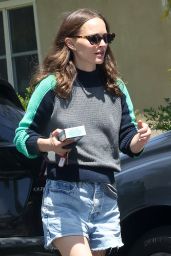 Natalie Portman Wearing Daisy Dukes in Los Angeles 04/26/2023