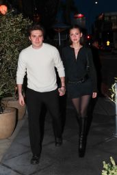Nicola Peltz and Brooklyn Beckham at LAVO Restaurant in West Hollywood 03/30/2023