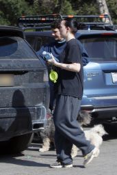 Noah Cyrus With Boyfriend Pinkus in Los Angeles 04/24/2023