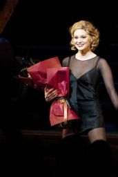 Olivia Holt as Roxie Hart in "Chicago" in NYC 04/10/2023