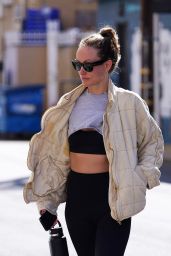 Olivia Wilde - Arrives For a Workout in Los Angeles 04/19/2023