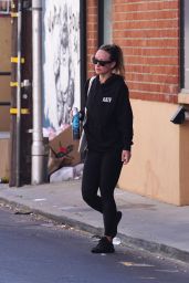 Olivia Wilde in Gym Ready Outfit in Studio City 04/10/2023