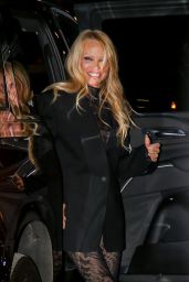 Pamela Anderson at the Mugler H&M Global Launch Event in New York 04/19/2023