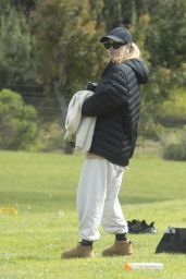 Peta Murgatroyd at Her Son Soccer Game in Malibu 03/31/2023