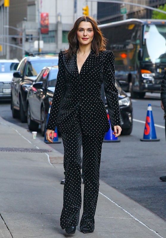 Rachel Weisz - Outside The Late Show with Stephen Colbert in New York 04/20/2023