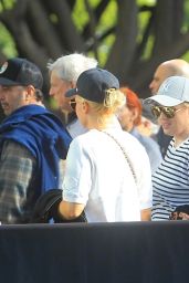 Rebel Wilson and Ramona Agruma - Arriving at the LA Kings Hockey Game