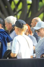 Rebel Wilson and Ramona Agruma - Arriving at the LA Kings Hockey Game