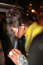Rihanna at Caviar Kaspia Restaurant in Paris 04/22/2023
