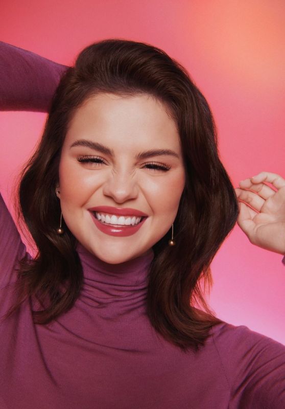 Selena Gomez Rare Beauty Tinted Lip Oil Promotion March CelebMafia