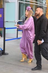 Sia - Arriving to Lakers Playoff Game in Los Angeles 04/24/2023