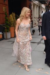 Sienna Miller Wears Sheer Dress - New York 04/27/2023
