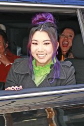 Tricia Fukuhara - Exits The Today Show in New York 04/03/2023