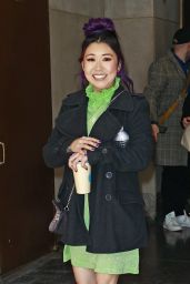 Tricia Fukuhara - Exits The Today Show in New York 04/03/2023