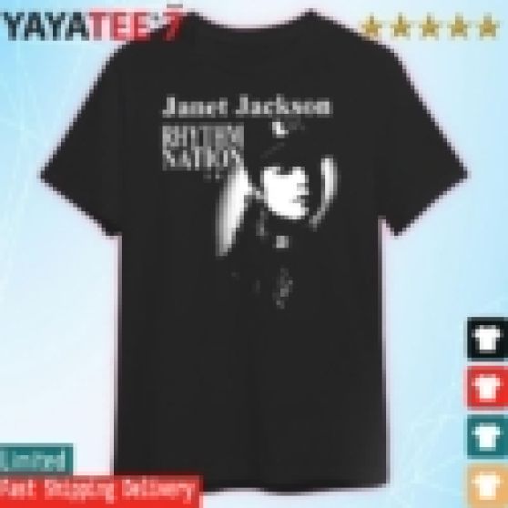 Vintage 1989 Janet Jackson Rhythm Nation 1814 Concert Tour T Shirt