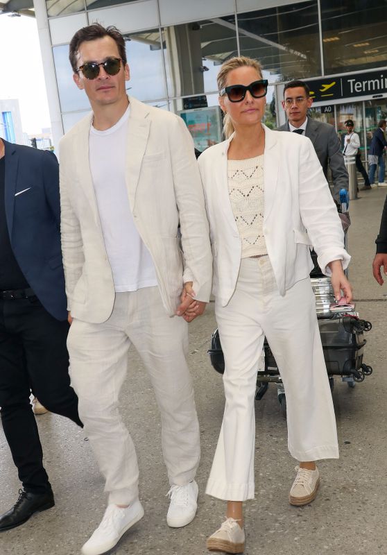 Aimee Mullins at Nice Airport 05/20/2023