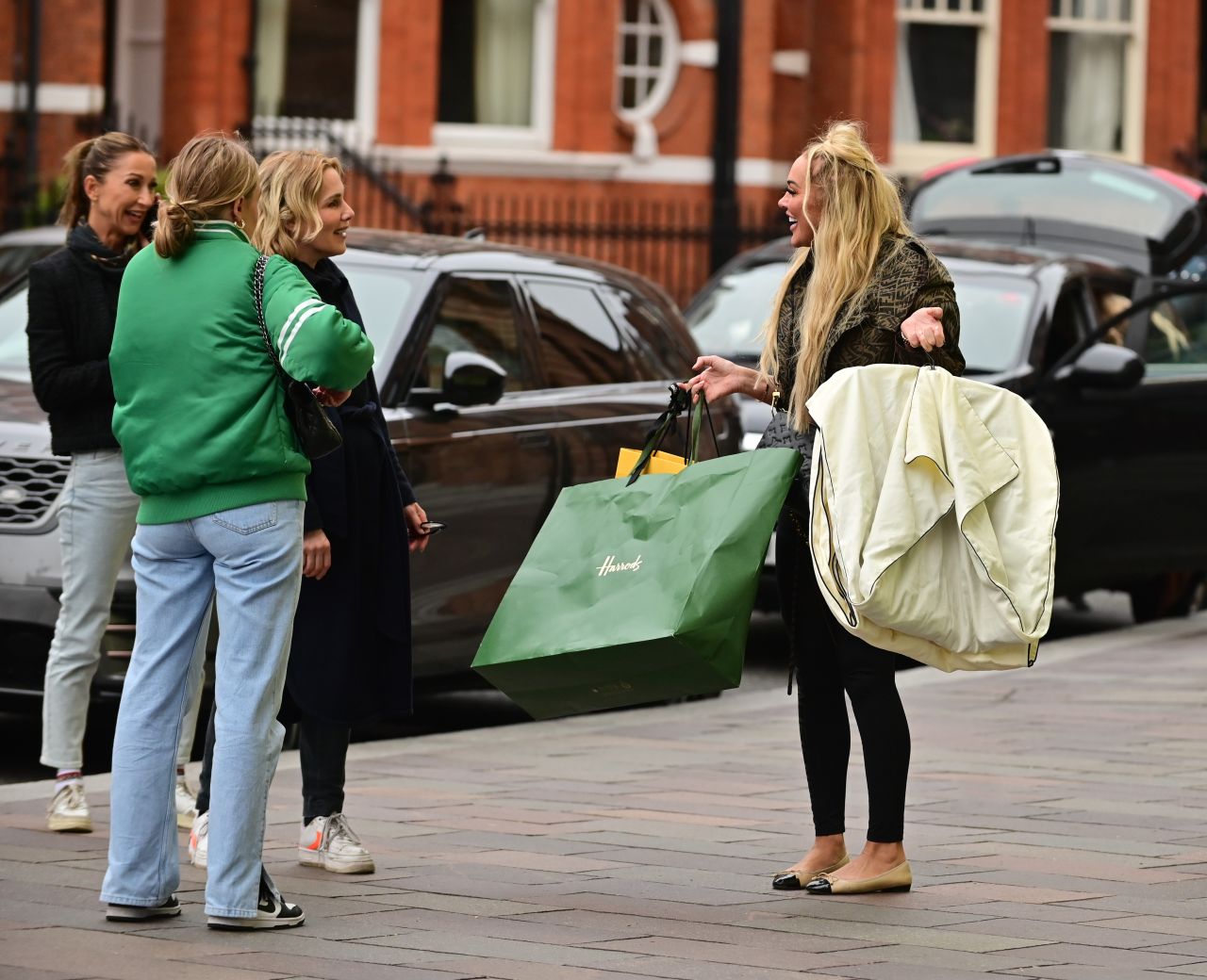 Aisleyne Horgan-Wallace - Shopping at Harrods in London 05/13/2023