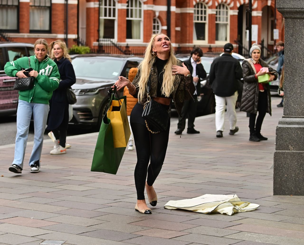 Aisleyne Horgan-Wallace - Shopping at Harrods in London 05/13/2023