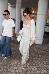 Alessandra Ambrosio - Heads Out of the Martinez Hotel in Cannes 05/21/2023