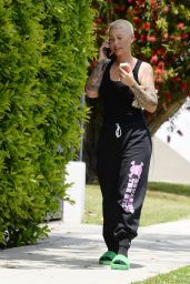 Amber Rose on the Phone in Los Angeles 05/06/2023