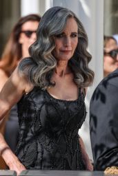 Andie MacDowell at the Martinez Hotel in Cannes 05/26/2023