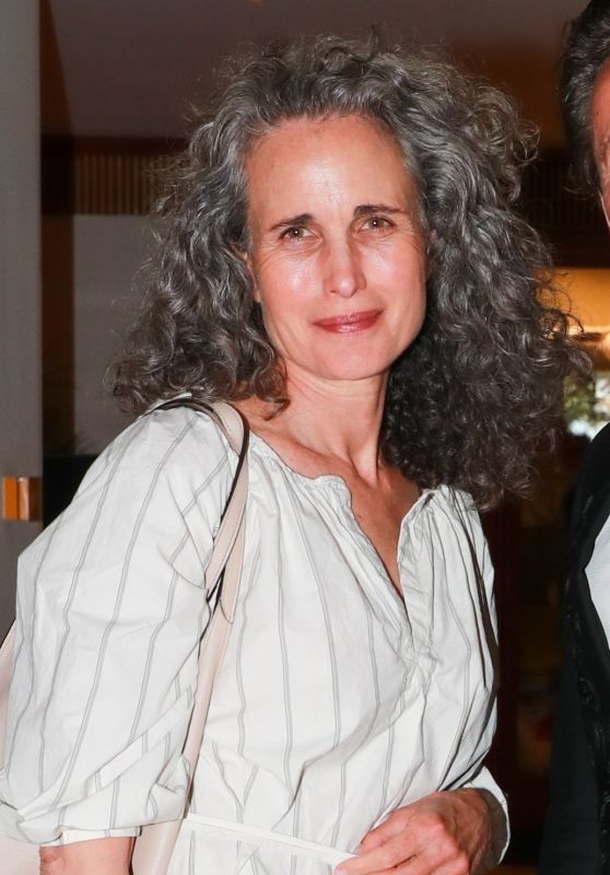 Andie MacDowell - Majestic Hotel in Cannes 05/23/2023