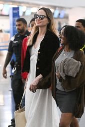 Angelina Jolie - Airport in NYC 05/16/2023