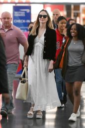 Angelina Jolie - Airport in NYC 05/16/2023