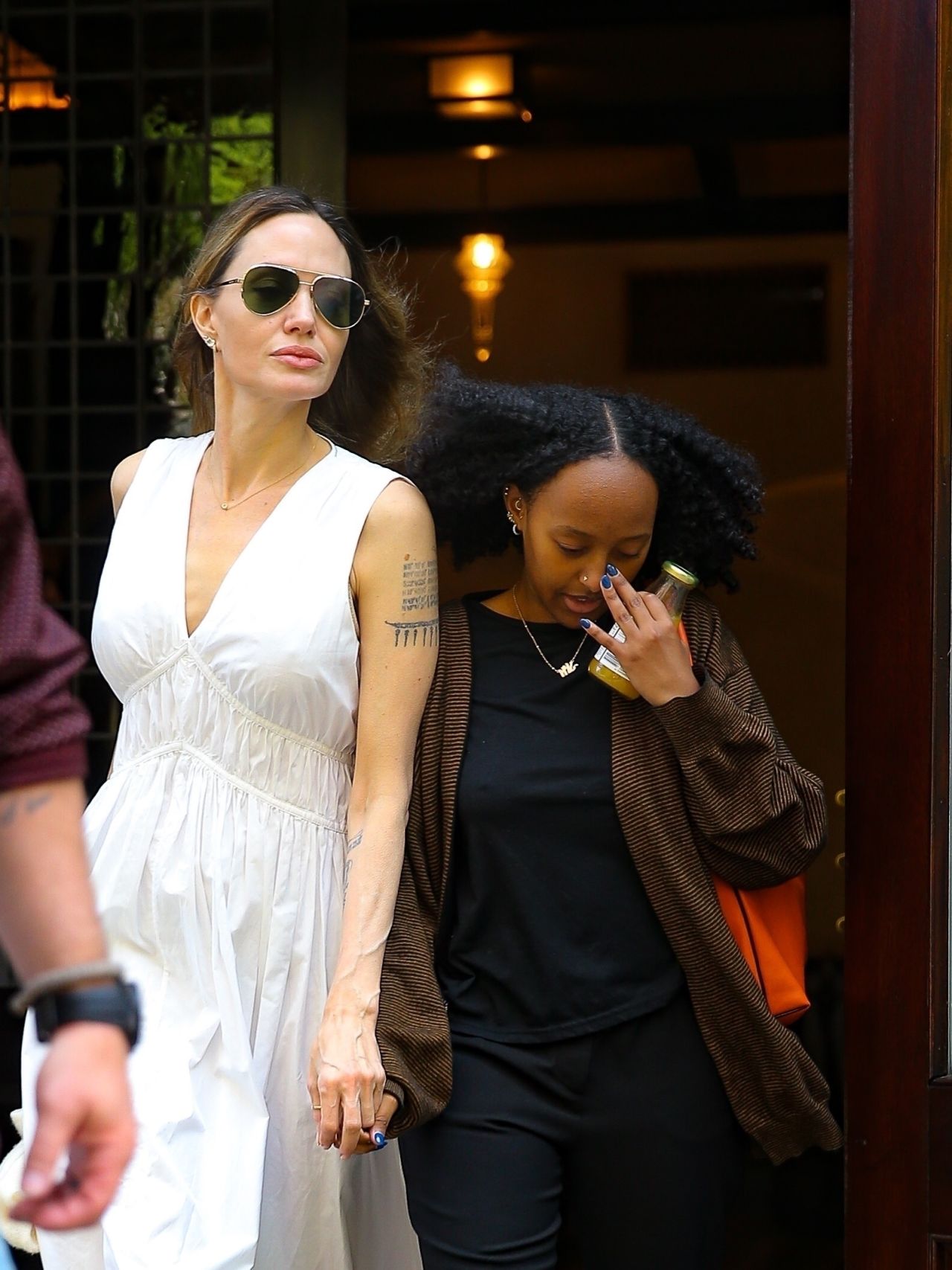Angelina Jolie - Exiting the Greenwich Hotel in NYC 05/18/2023 • CelebMafia