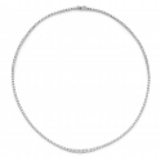 Bucherer Fine Jewellery Necklace Classics Riviere 18K White Gold