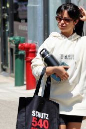 Camila Cabello in Taylor Swift Sweatshirts in New York 05/28/2023