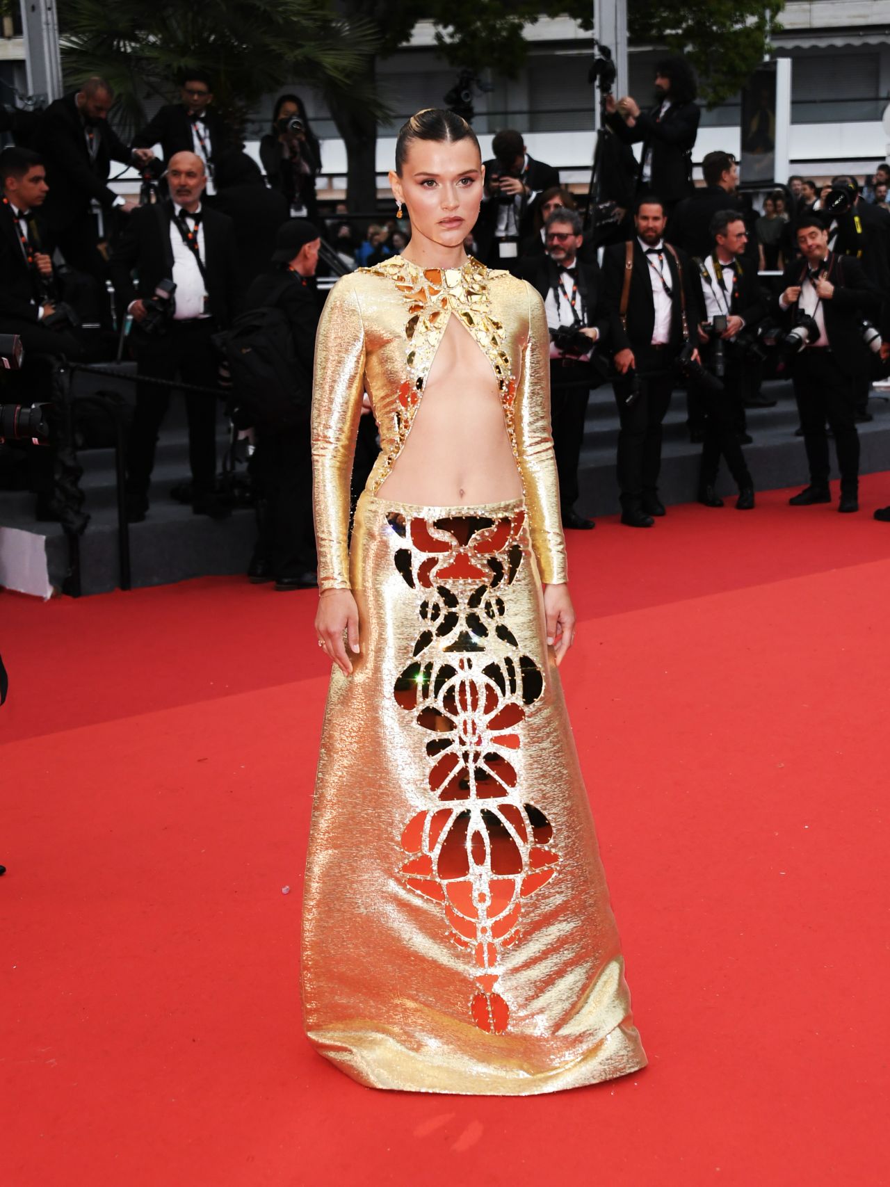 Chloe Lecareux “The Zone of Interest” Red Carpet at Cannes Film