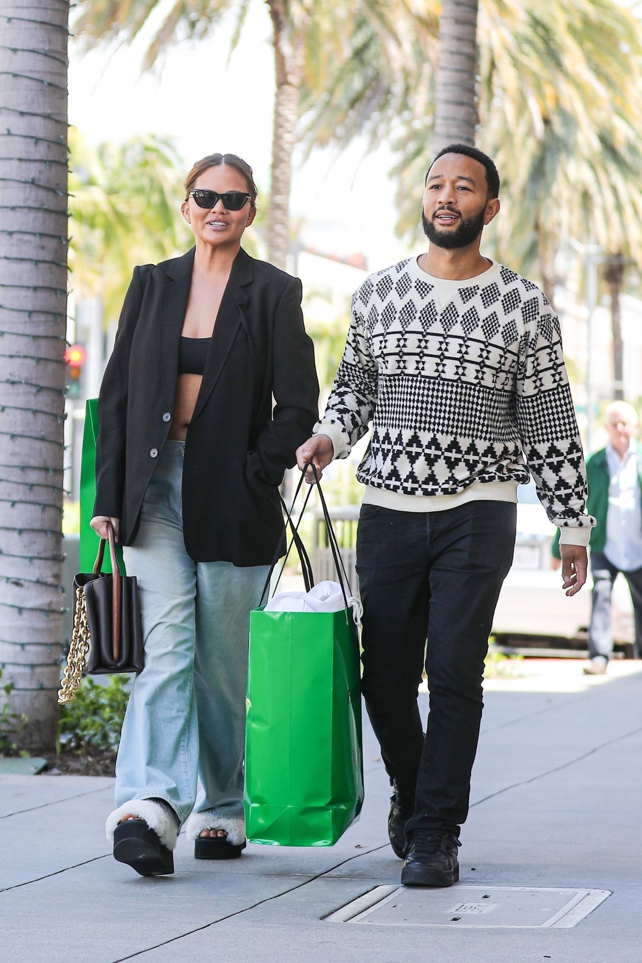 Chrissy Teigen on Rodeo Drive in Beverly Hills 05/05/2023 • CelebMafia