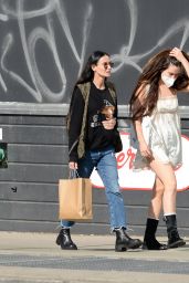 Demi Moore With Daughter Scout Willis in New York City 05/28/2023