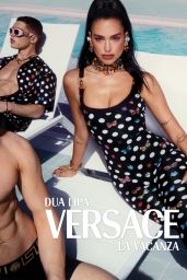 Dua Lipa - "La Vacanza" Collection Collaboration With Donatella Versace, Summer 2023