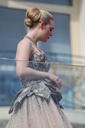 Elle Fanning at the Martinez Hotel During Cannes Film Festival 05/16/2023