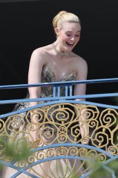 Elle Fanning at the Martinez Hotel During Cannes Film Festival 05/16/2023