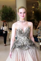 Elle Fanning at the Martinez Hotel During the 76th Cannes Film Festival 05/16/2023