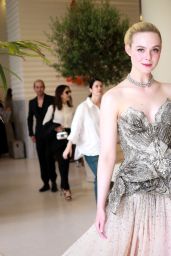 Elle Fanning at the Martinez Hotel During the 76th Cannes Film Festival 05/16/2023