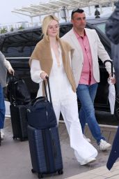 Elle Fanning - Leaving Cannes 05/20/2023