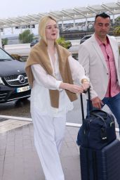 Elle Fanning - Leaving Cannes 05/20/2023
